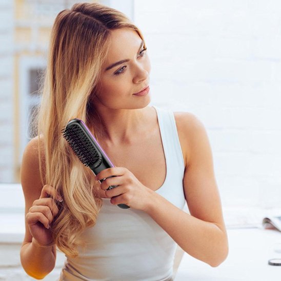 Brosse chauffante | StyleGlam - Beautybienetre.