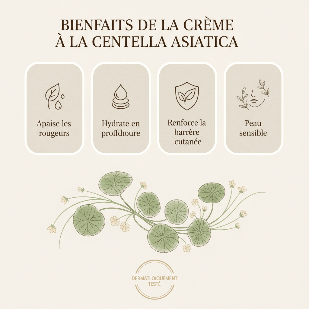 Crème Centella Asiatica - Beautybienetre.