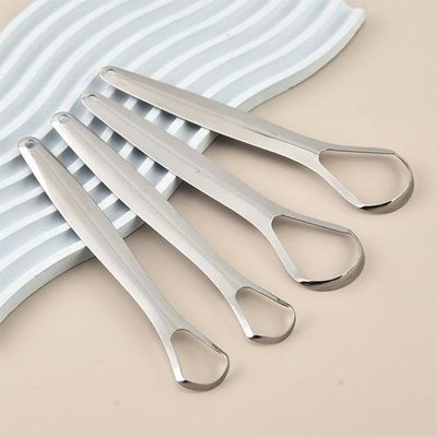 Gratte langue en cuivre | PureBuccal - Beautybienetre.