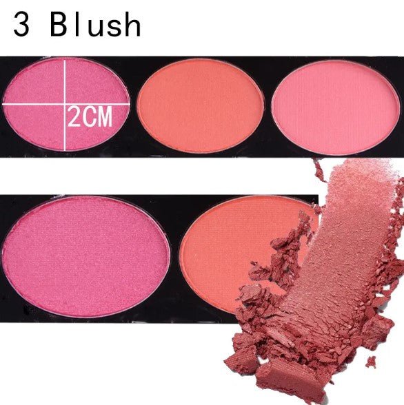 Palette Maquillage Yeux & Joues — Fard à Paupières, Blush & Sourcils - Beautybienetre.