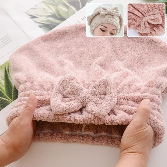 Serviette cheveux microfibre absorbante | Séchage rapide - Beautybienetre.