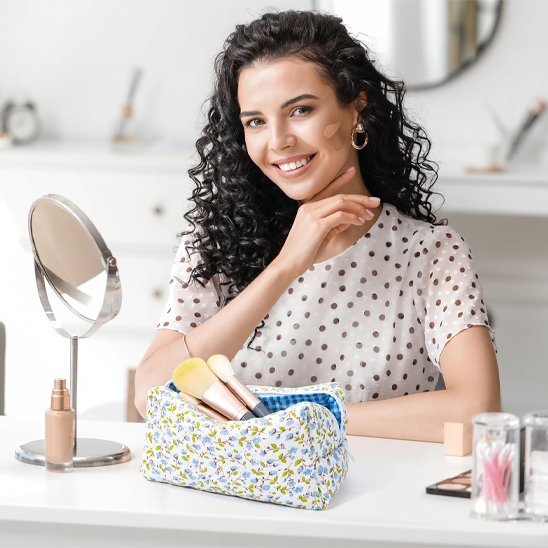 Trousse Maquillage Élégante & Pratique | Organisateur Cosmétiques Voyage - Beautybienetre.