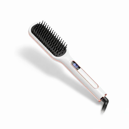 Rapid Heating Straightening Brush | Shiny Hair & Express Styling