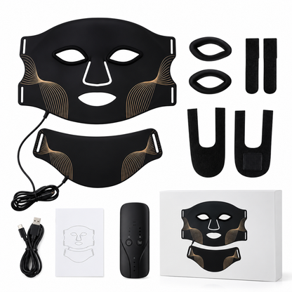 Masque LED Visage & Cou – 7 Couleurs