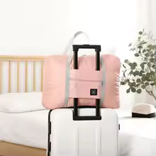 Sac de Voyage Pliable en Nylon — Grande Capacité, Léger & Bagage Cabine
