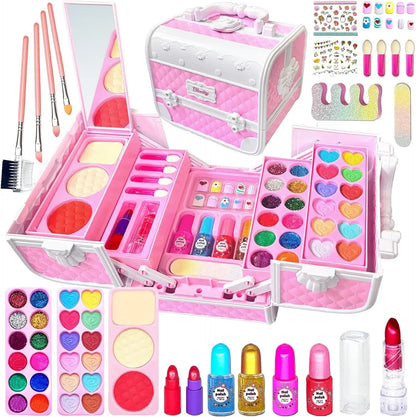Princess Makeup Case | Kids Beauty Kit 6-12 Years — Safe & Fun