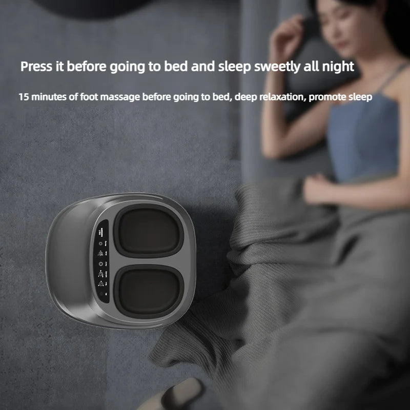 Masseur de Pieds Chauffant | Vibrations, Pétrissage & Acupression