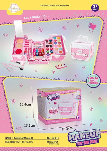 Princess Makeup Case | Kids Beauty Kit 6-12 Years — Safe & Fun