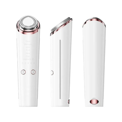 Appareil multifonctionnel de beauté du visage à microcourant, masseur de visage et de cou à lumière LED 3 couleurs pour le rajeunissement de la peau, Lifting et raffermissement - Beautybienetre.