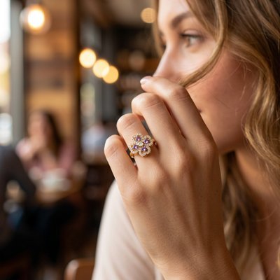 Bague anti stress | Rotative Apaisante - Beautybienetre.