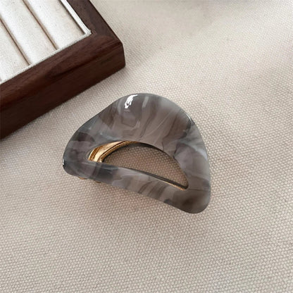 Barrette Géométrique Française en Acétate Premium Ultra - Légère | Style Vintage Chic 4 Motifs - Beautybienetre.