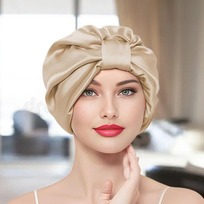 Bonnet en satin | Luxenight - Beautybienetre.