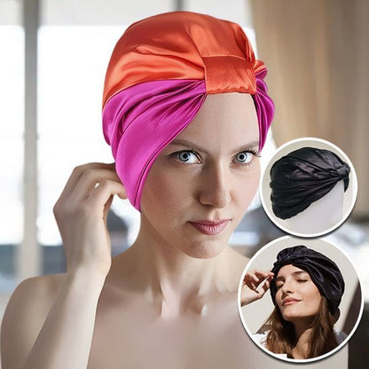 Bonnet en satin | Luxenight - Beautybienetre.