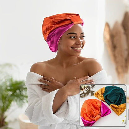 Bonnet en satin | Luxenight - Beautybienetre.