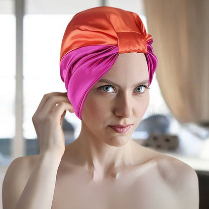 Bonnet en satin | Luxenight - Beautybienetre.