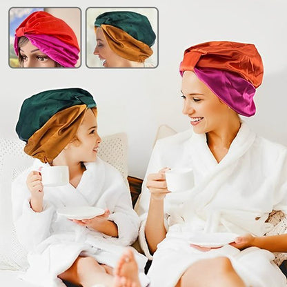 Bonnet en satin | Luxenight - Beautybienetre.