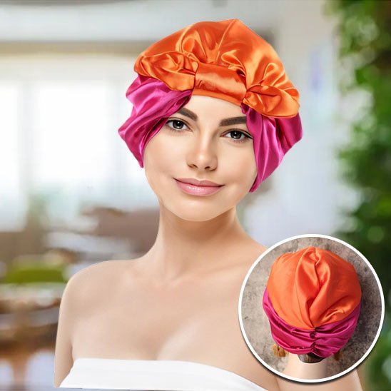 Bonnet en satin | Luxenight - Beautybienetre.