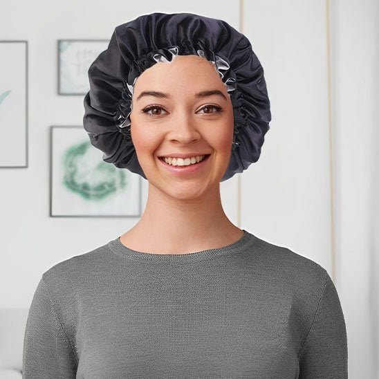 Bonnet en satin | Protection Capillaire Nocturne - Beautybienetre.