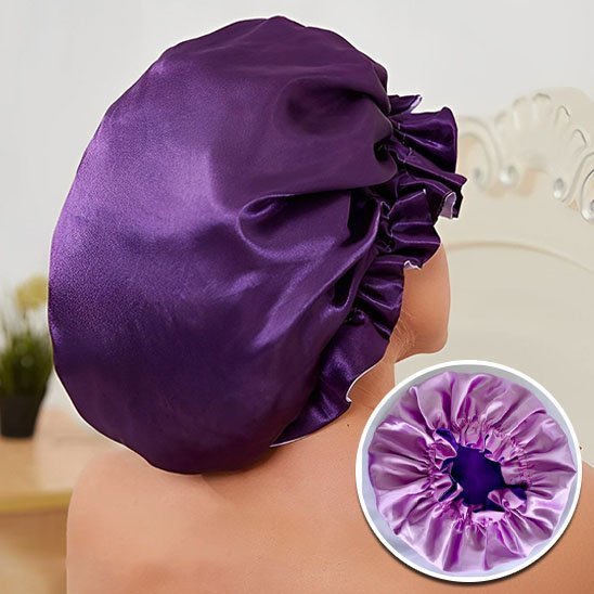 Bonnet en satin | Protection Capillaire Nocturne - Beautybienetre.