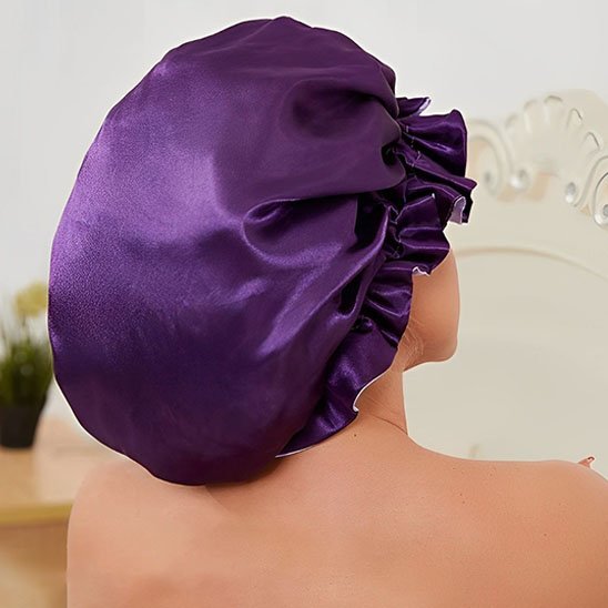 Bonnet en satin | Protection Capillaire Nocturne - Beautybienetre.