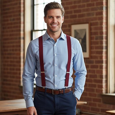 Bretelles homme | Élégance française - Beautybienetre.