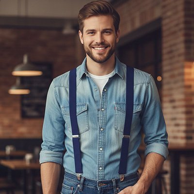 Bretelles homme | Élégance française - Beautybienetre.