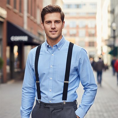 Bretelles homme | Élégance française - Beautybienetre.
