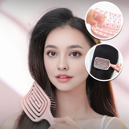 Brosse à cheveux démêlante | Soyeuse - Beautybienetre.