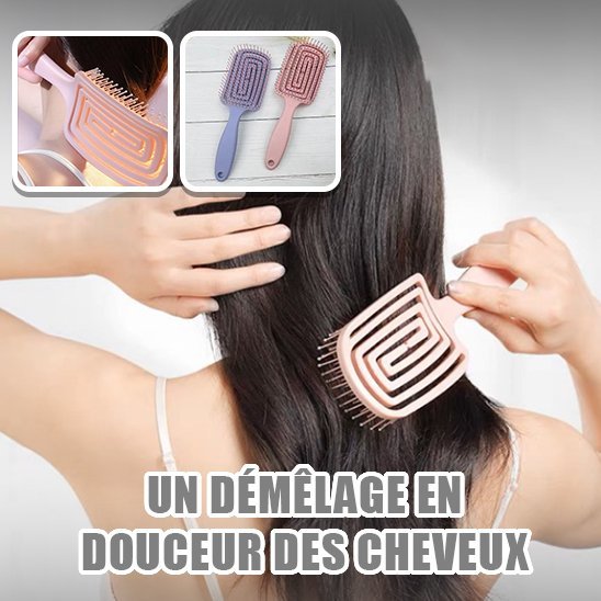 Brosse à cheveux démêlante | Soyeuse - Beautybienetre.