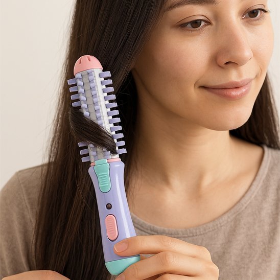 Brosse chauffante | LissExpress - Beautybienetre.