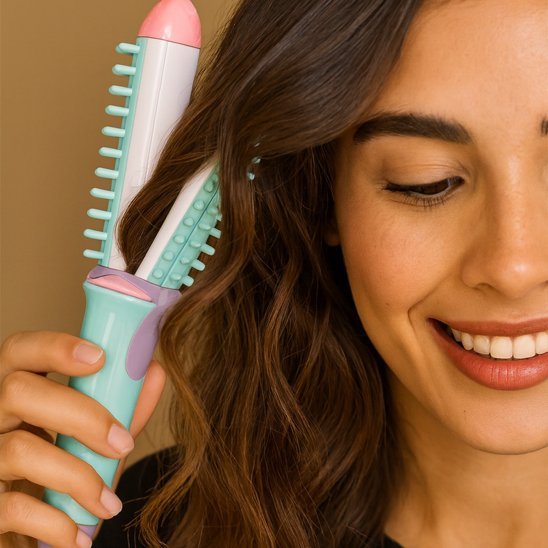 Brosse chauffante | LissExpress - Beautybienetre.