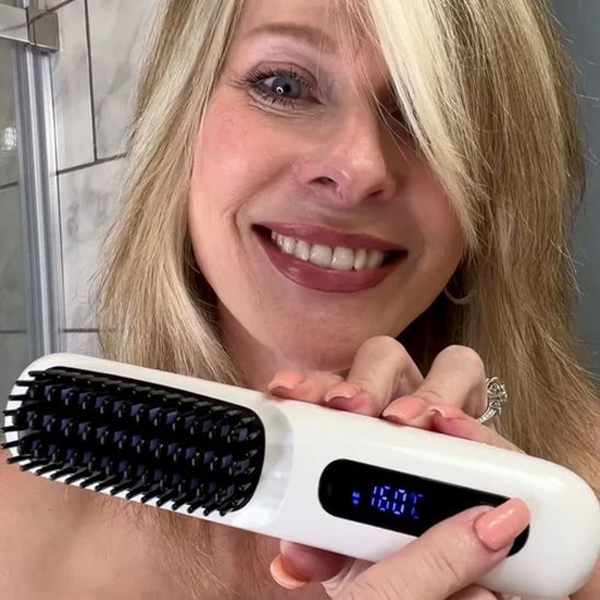 Brosse chauffante | StyleGlam - Beautybienetre.