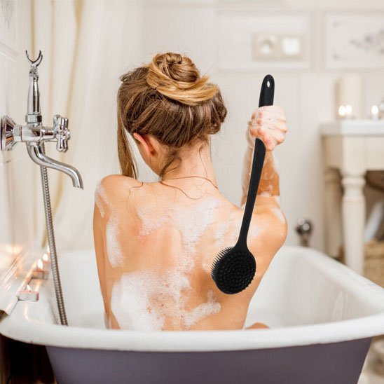 Brosse douche pour dos | Ergonomique - Beautybienetre.