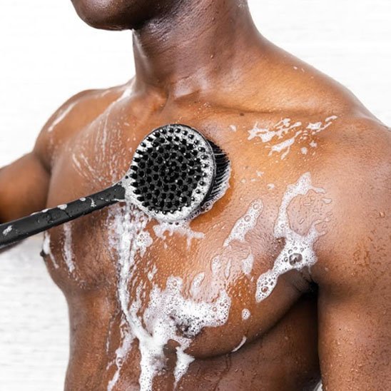 Brosse douche pour dos | Ergonomique - Beautybienetre.