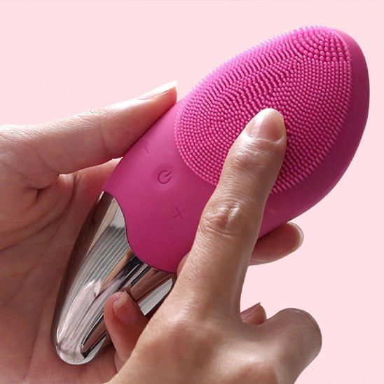 Brosse nettoyante visage | Électrique Éclatante - Beautybienetre.