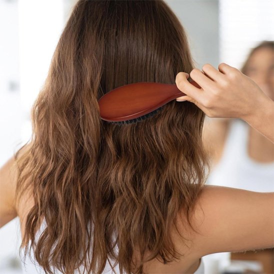 Brosse poil de sanglier | Naturelle - Beautybienetre.