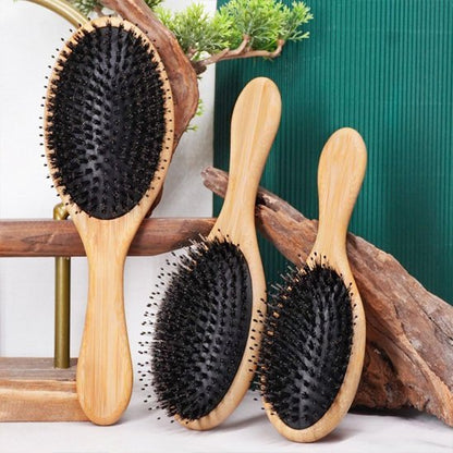 Brosse poil de sanglier | NaturShine - Beautybienetre.