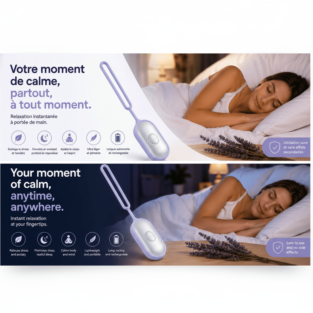 CalmCarry™ — Dispositif de Relaxation Portable Anti - Anxiété | Massage Apaisant - Beautybienetre.