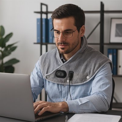 Coussin chauffant | Thermapeutique - Beautybienetre.