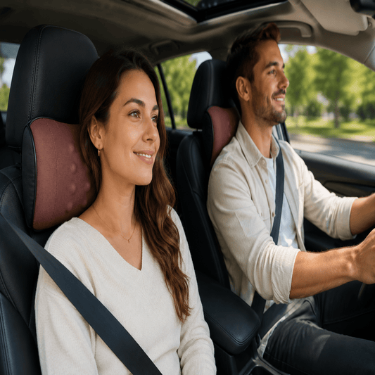 Coussin Ergonomique Auto pour Cou & Dos | Confort Premium pour Longs Trajets - Beautybienetre.