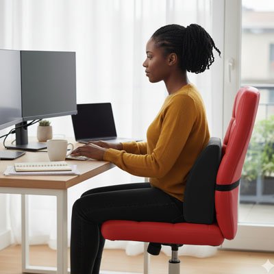 Coussin lombaire ergonomique | Confort Optimal - Beautybienetre.