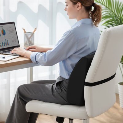 Coussin lombaire ergonomique | Confort Optimal - Beautybienetre.