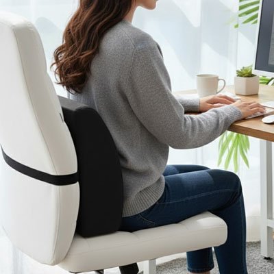 Coussin lombaire ergonomique | Confort Optimal - Beautybienetre.