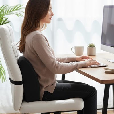 Coussin lombaire ergonomique | Confort Optimal - Beautybienetre.