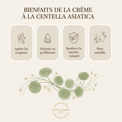 Crème Centella Asiatica - Beautybienetre.