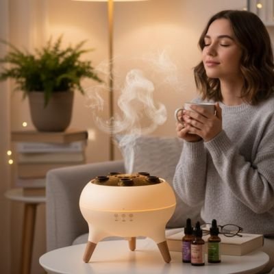 Diffuseur d'huiles essentielles | Silencieux - Beautybienetre.