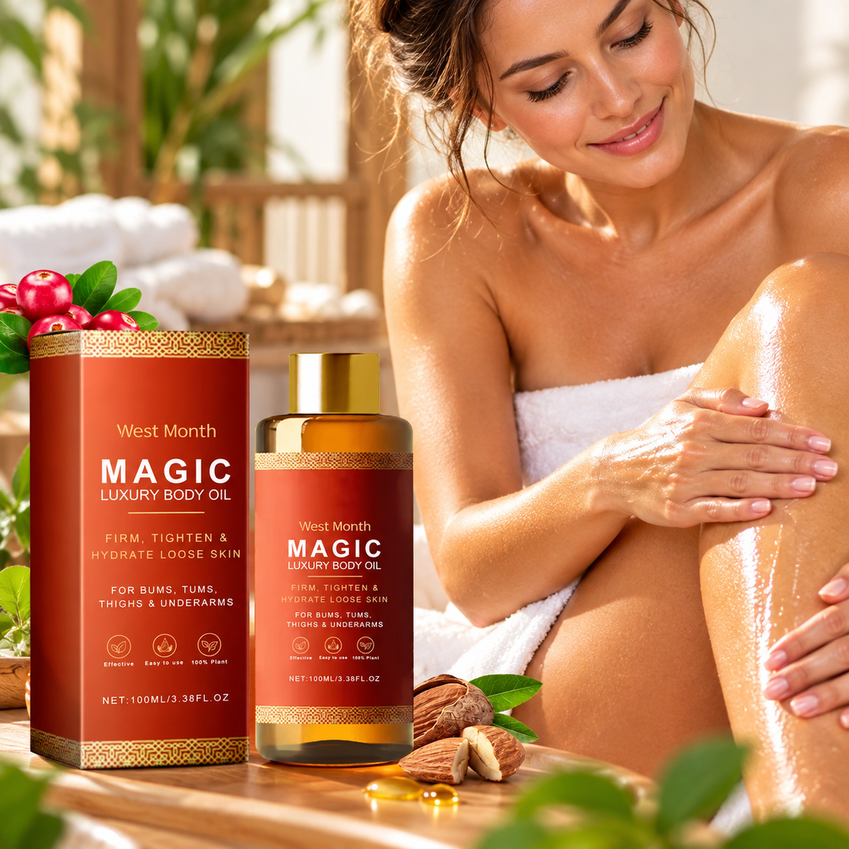 Huile Corps Apaisante - Beautybienetre.