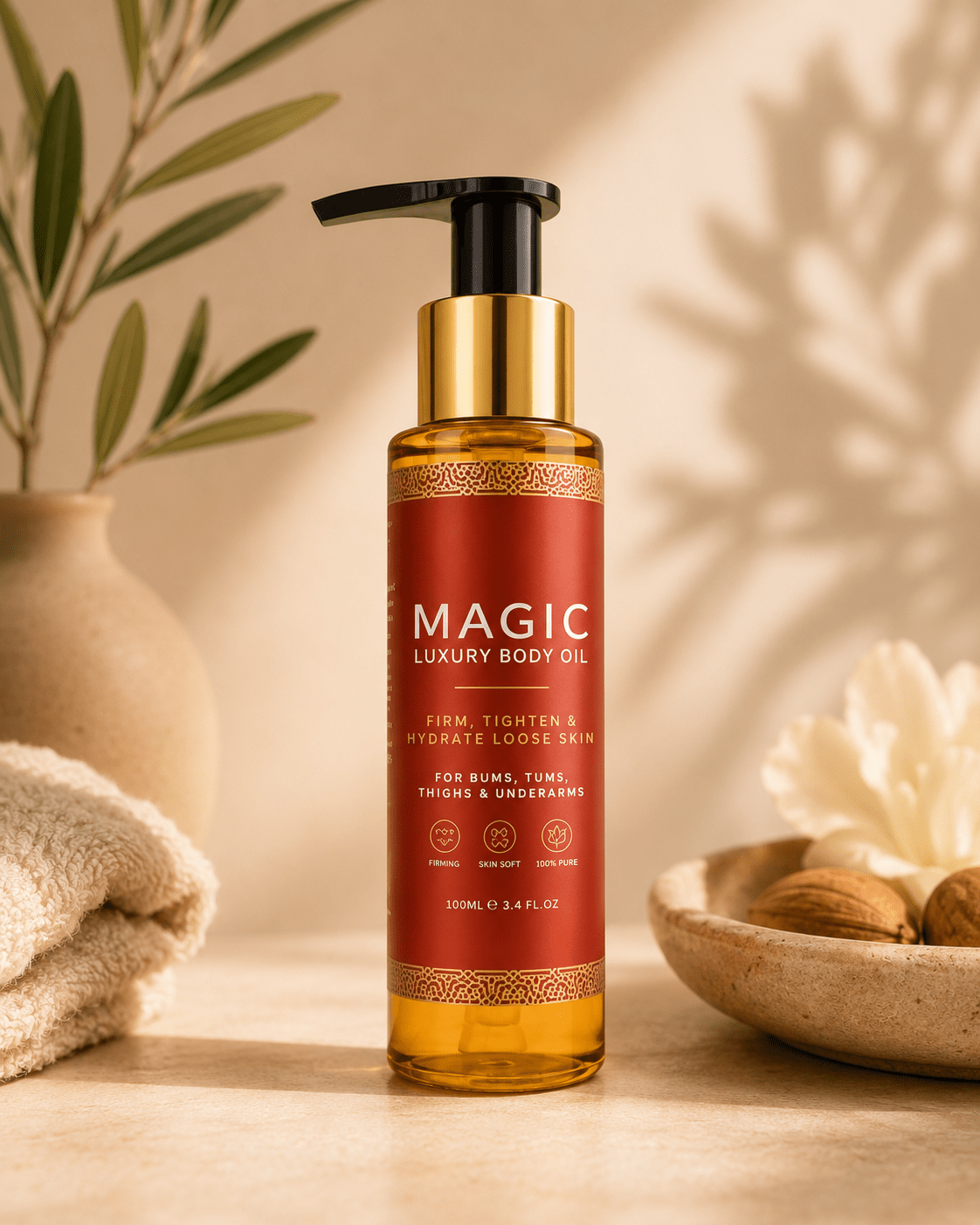 Huile Corps Magique - Beautybienetre.