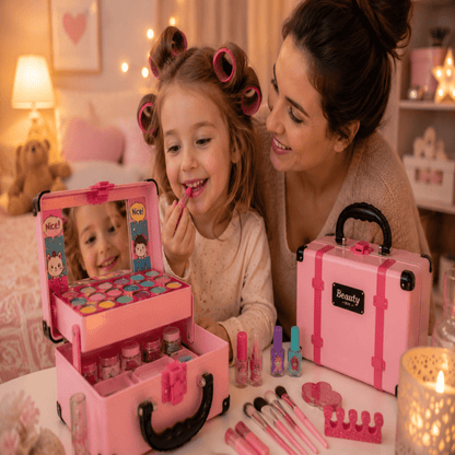 Kit Maquillage Enfant Princesse | Cosmétiques Sécurisés Non Toxiques et Ludiques - Beautybienetre.