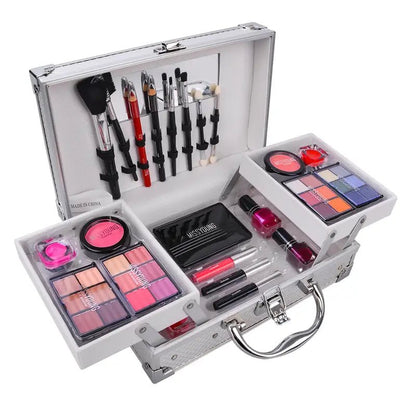 Kit Maquillage Tout-en-Un avec Palette Fards à Paupières et Gloss - Beautybienetre.